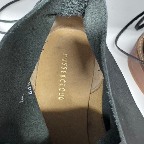 Anthropologie "MUSSE & CLOUD" KYLE Leather Boots, Size 10, Black - Picture 7 of 12